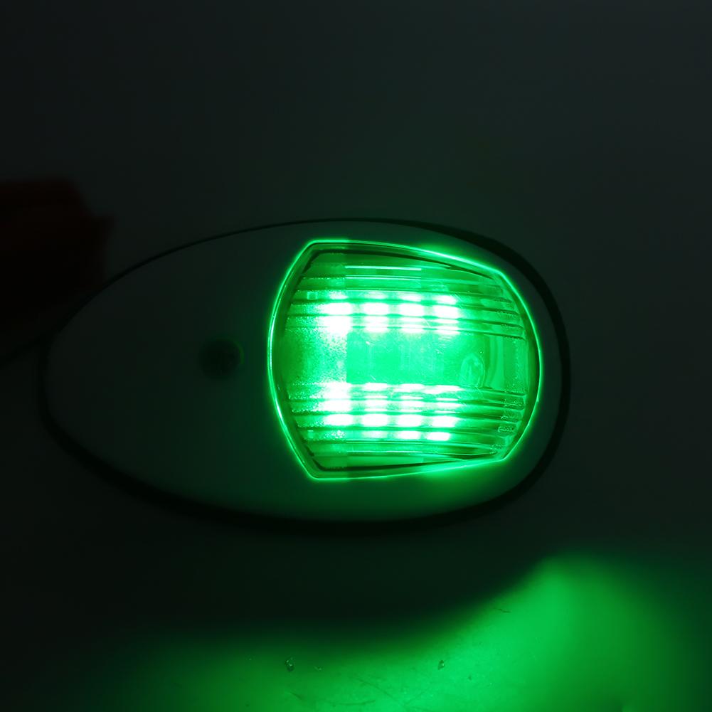 1Pair Portable   Yacht Navigation Light 10‑30V Wide Pressure Shipping Signal Lamp