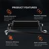 Single Row White Spot 3inch 9W Led Work Lamp Bar Bar Light For 4x4 OffRoad Light Bar For Trucks Offroad Pickup Atv Utv