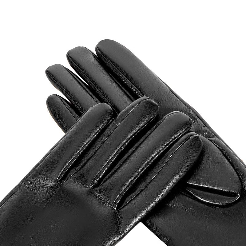 A-F727 Deluxe Soft Leather Wool Gloves