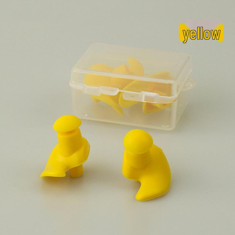 Waterproof Spiral Silicone Earplugs for Swimming and Noise Reduction