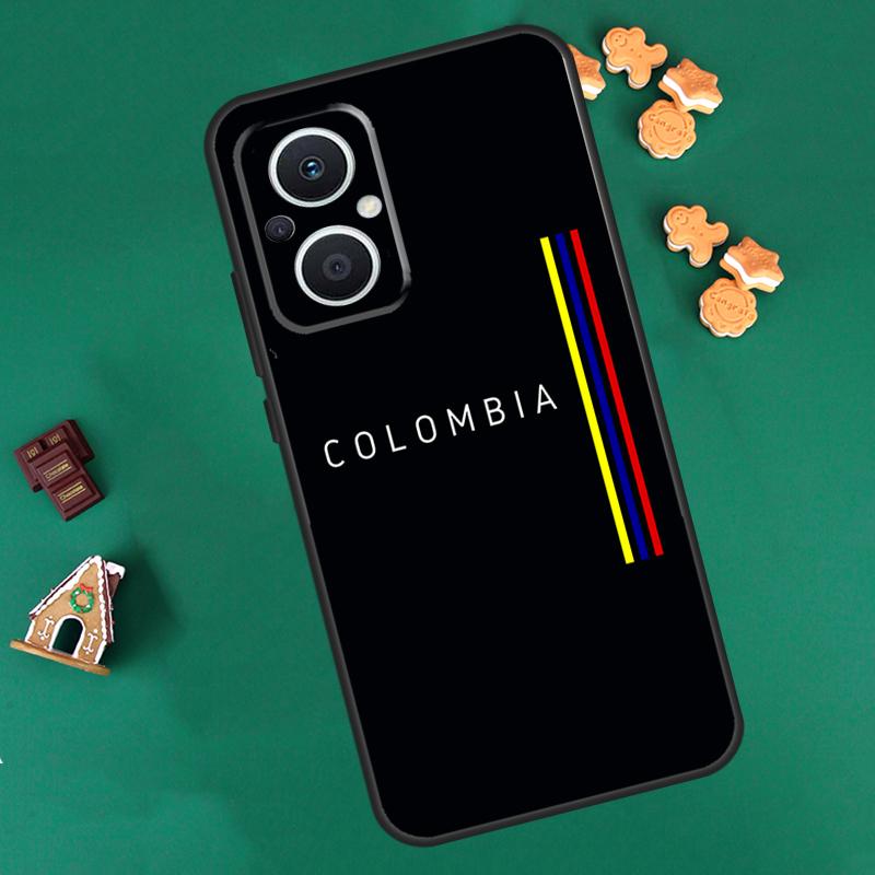 Colombia Flag Case For OPPO Reno 8T 8 7 Lite 14 13 12 11 F 10 Pro Cover For OPPO Find X9 X8 X6 X5 Pro Coque