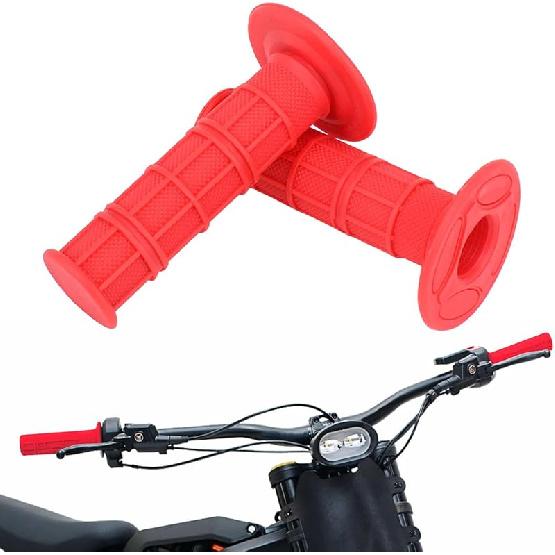 Dirt Bike Handlebar Grips 7/8" Rubber Handle Grip Universal For Sur Ron Surron LBX Talaria Sting R MX3/R MX4 MX5 Talaria X3 XXX E-Ride Pro SR S SS