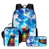 NARUTO Children School Daily Pack, 16 Inch Lightweight Animated Pupil Carrier, Dual Zip Pockets Durable For Boys Girls Age 4-10