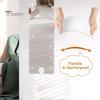 1/2/3Pcs Kids Growth Chart Mirror Dry Erase Board Children Room Nursery Bedroom Baby To Adults Boys Girls Wall Hanging Splicing Height Measurement