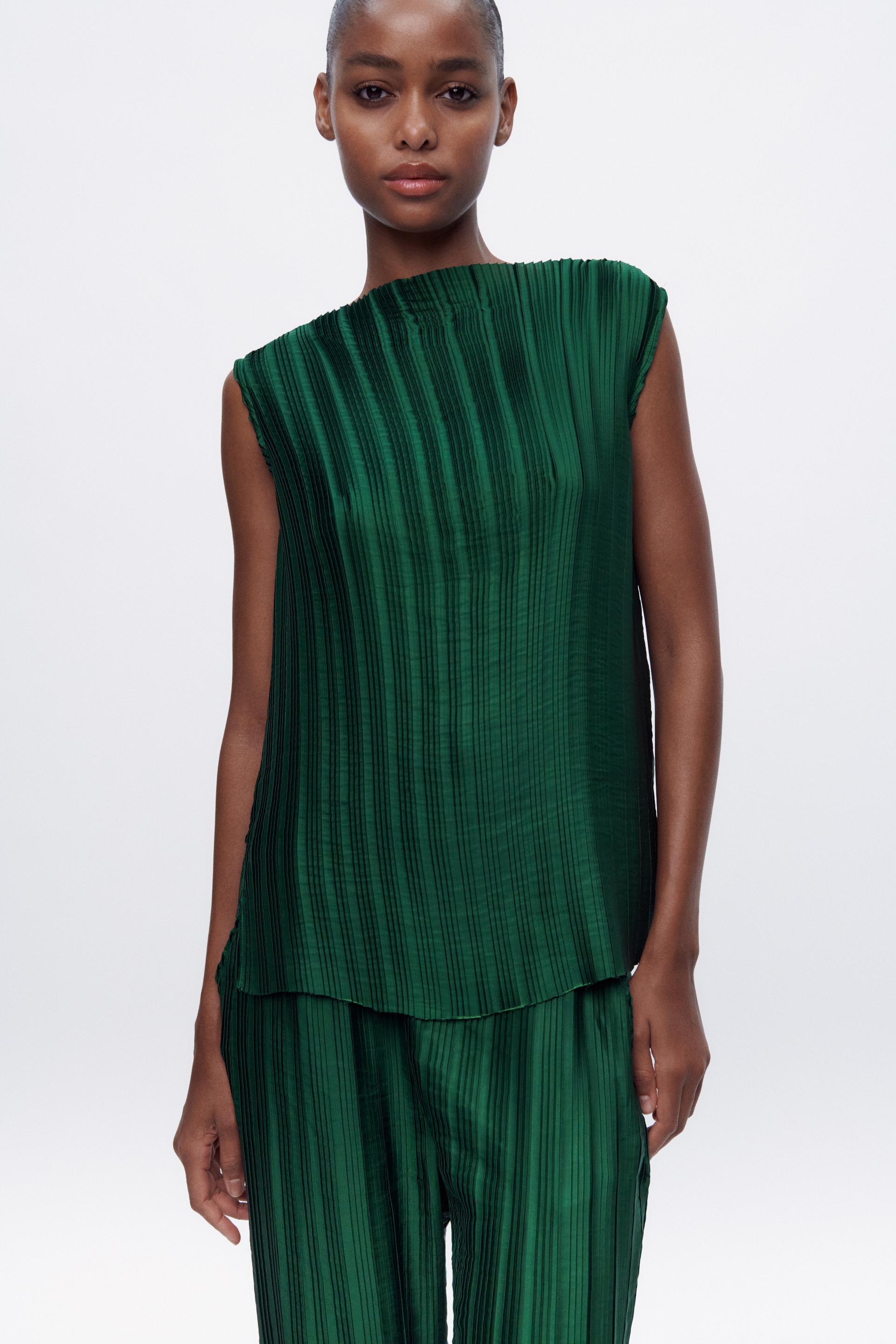 

РУБАШКА С ПЛИССАМИ ZW COLLECTION