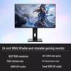 24" Rotating Vertical Monitor, 27" 4K 144Hz IPS Design Secondary Display