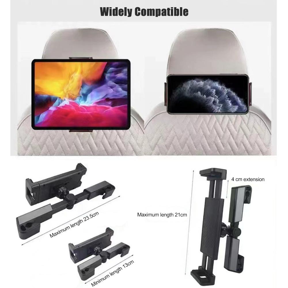 Multifunktions Auto Kopfstütze Telefon Halter Haken Sitz Zurück Tablet Aufhänger Hinten Sitz Handy Halter Clips Unterstützung für iPad