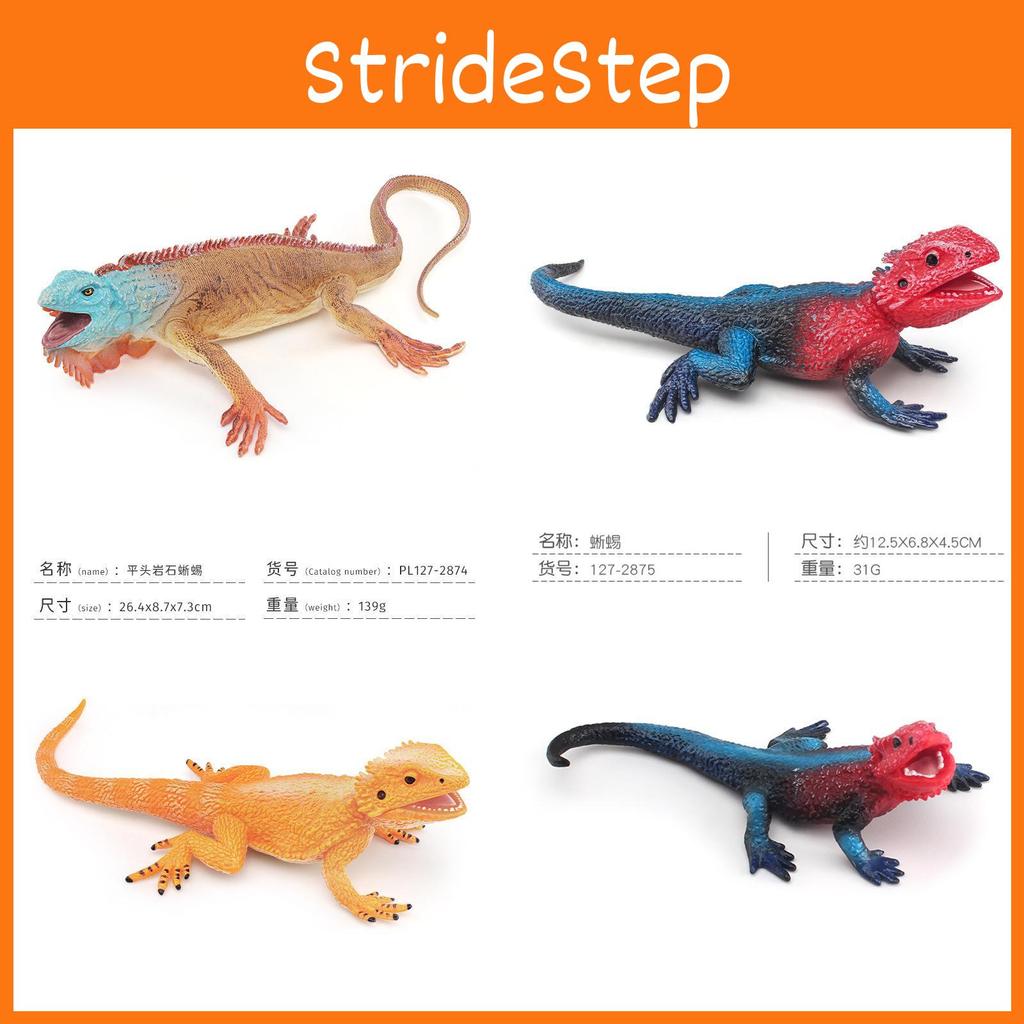 Realistic Lizard Model Pvc Collectible For Kids Educational Display