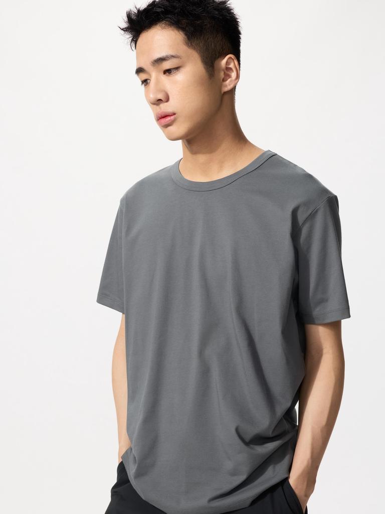 Uniqlo Japan Air Rhythm Cotton Crewneck Tee