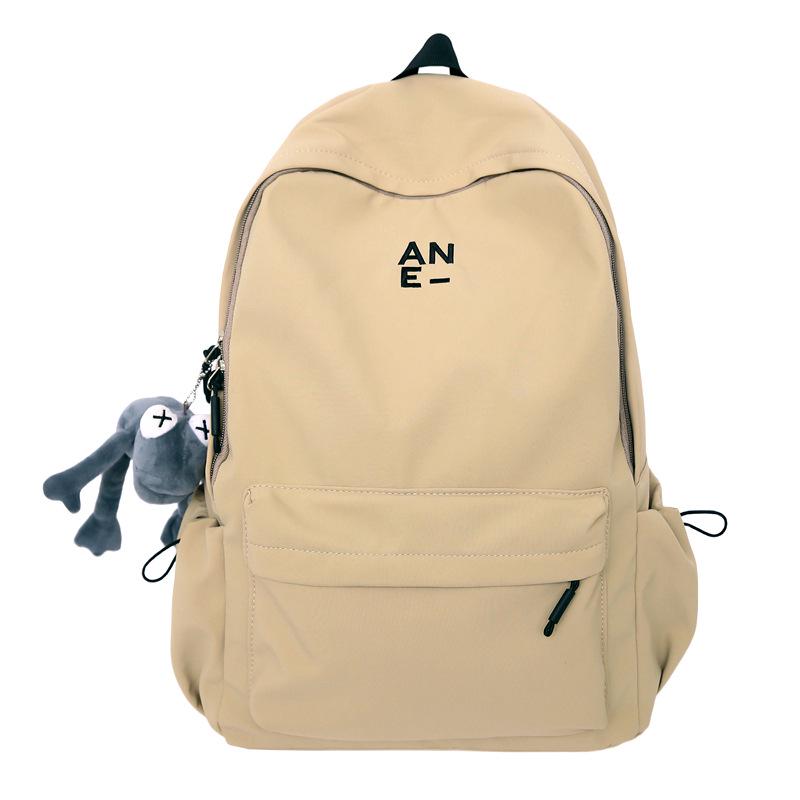 

Универсальный рюкзак большой емкости для студентов - Простой, модный и унисекс Single Bag хаки