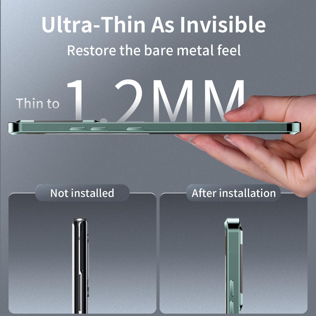 Anti-scratch Phone Cover For Samsung Galaxy Note 10 Plus 4G Metal Edge+Lens Protection Matte Phone Case