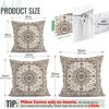 Persian Carpet Cushion Pillowcase Printed Polyester 40/45/50cm Throw Pillowcover Decorative Sofa Cushion Pillowslip Home Decor