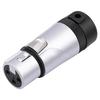 Male/Female Compact XLR Microphone Solder Adapter Adjustable 90° Right Angle 3Pin XLR Solder Connector 3 PIN XLR Ends