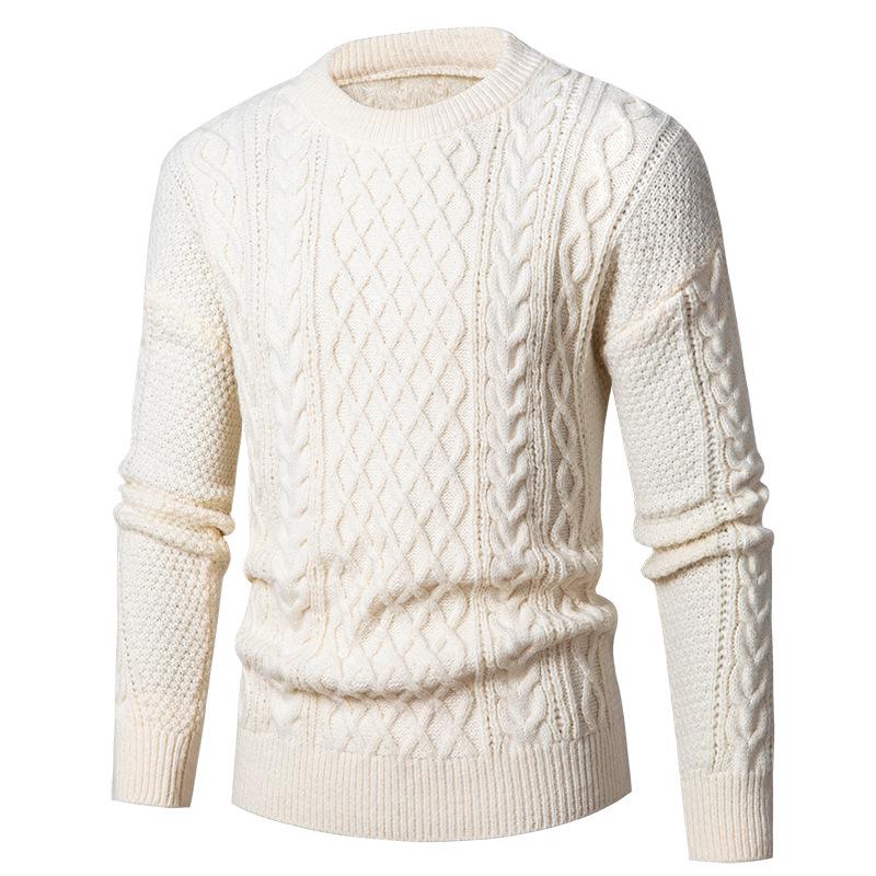 Herren Trendy Locker Geschnittener Strickpullover - Herbst/Winter Mode 2024