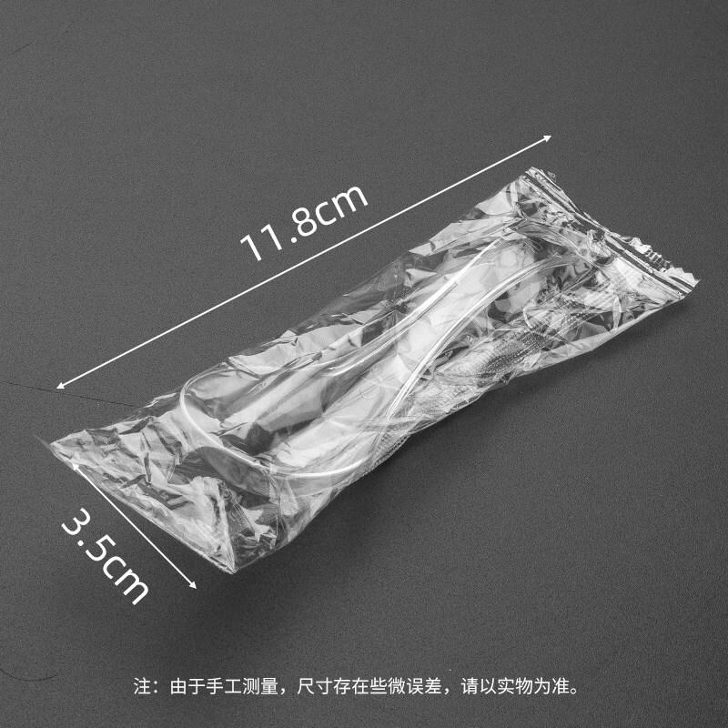 Disposable Crystal Clear Plastic Spoons