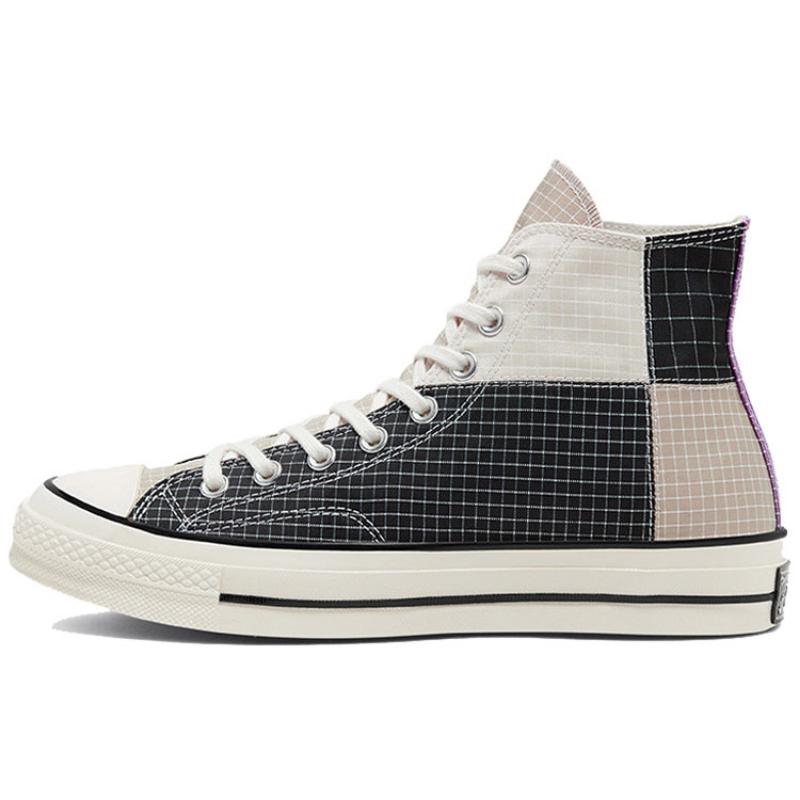 

Converse Винтажные эспадрильи на высокой платформе 1970-х годов, контрастные, унисекс, черно-белые 35