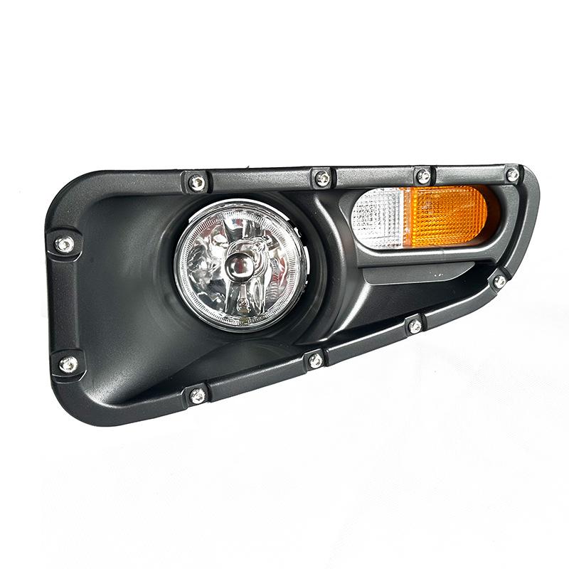 

Universal Front Bumper Fog Light & Turn Signal Cover for Off-Road Modification чорний