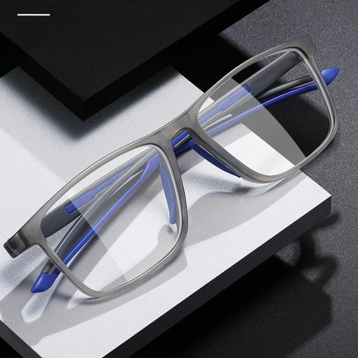 Improved Multi Focus/anti Blue Light Sports Reading Glasses Dual-use Presbyopia Glasses Silicone Nose Pad Reading Glasses