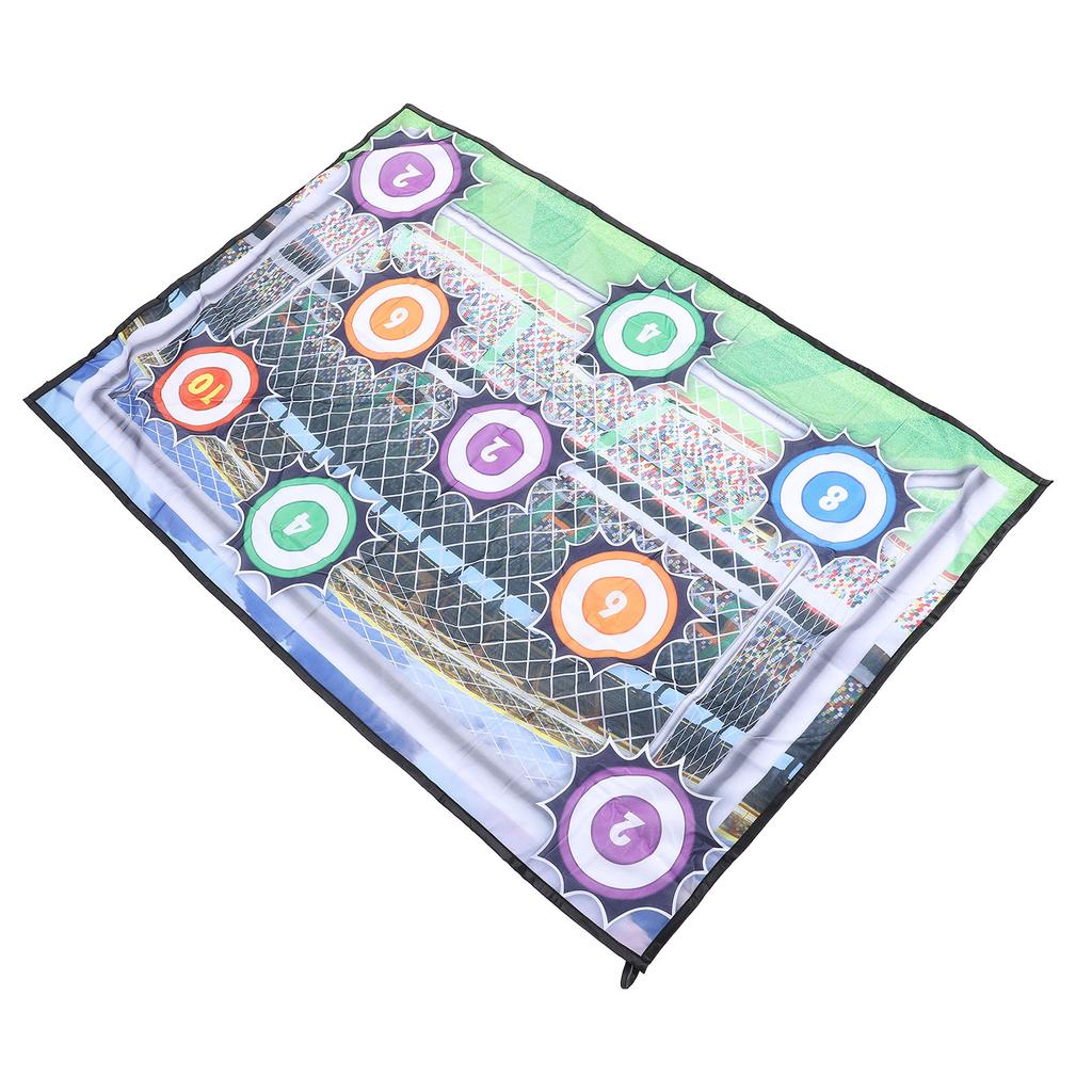 Fußball Spielmatte Set Indoor Outdoor Fußball Wurfzielspiel Wurf Fußballtor Spiel mit Fußball