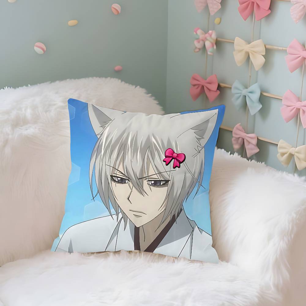 Cute T-Tomoe-S Kawaii Throw Pillow Covers Pattern Cushion Cover Suitable For Sofa Bedroom Car Pillow Cover