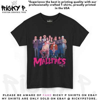 Mallrats 1995 Ricky P 100% Cotton T-shirt Mens Tees Top Movie Kevin Smith Unisex Heavy Cotton Tee