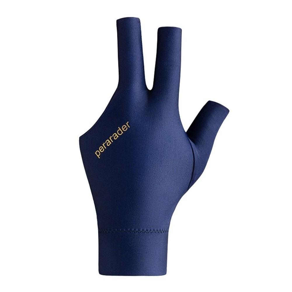Elastic Billiards Glove Left Hand Billiard Training Gloves Three Fingers Glove  Fitness Accessories