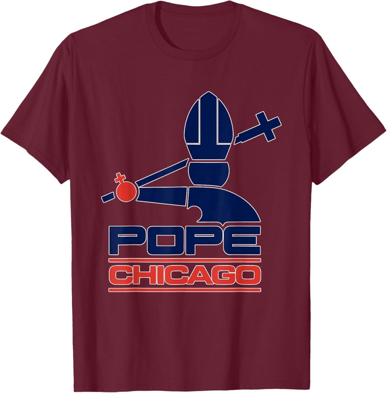 Pope Leo XIV Pope Chicago Robert Prevost Unisex T-Shirt S разноцветный