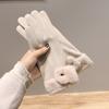 Women Cold Proof Windproof Touch Screen Outdoor Sports Touchable Screen Warm Full Finger Driving Mittens Winter Gloves
