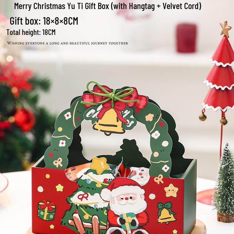 Christmas Snowflake Nougat Pastry Gift Box