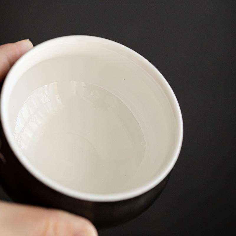 140ml Japanese Style Ceramic Tea Cup Landscape Kung Fu Tea Set