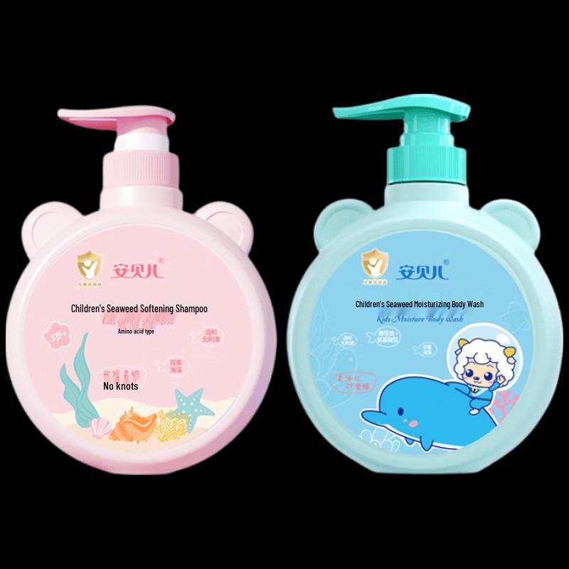 Anbeier Kids Shampoo & Body Wash Set