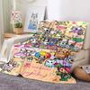 Japanese Style Tokidoki Blanket Anime Fantastic Print Flannel Blankets for Beds Sofas Warm Bed Soft Blanket