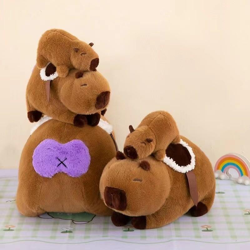 Capybara Toy Plush Room Decoration Ornaments Children Christmas Gift Holiday
