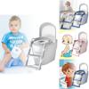 Portable Folding Children's Toilet Seat Soft Pp Material For Easy Potty Training And Comfort