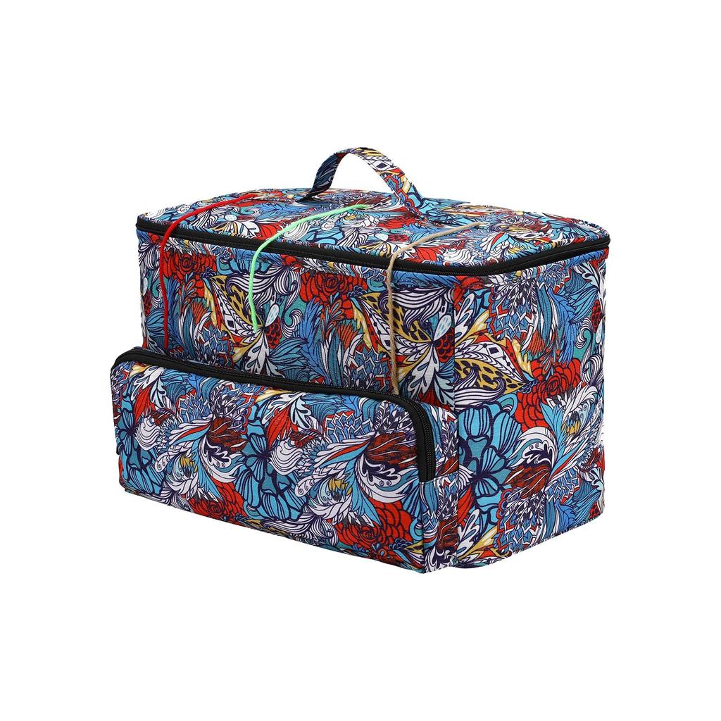 Yarn Storage Knitting Bag Knitting Tote Lightweight with Zipper Large Capacity Yarn Organizer Yarn Storage Bag for Knitting