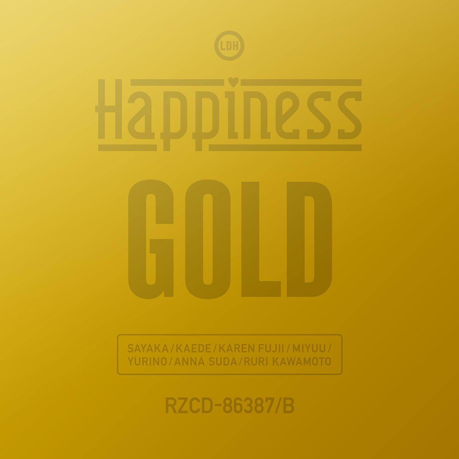 

CD - GOLD (with DVD) RZCD86387BPROMO Rhythm Zone 2017 Japan ObiPop Used