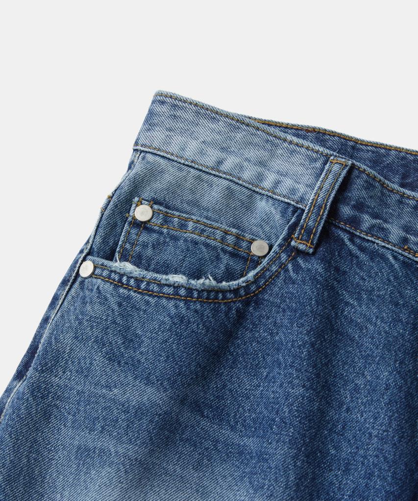 COFWI Floppy Wide Domingo Washed Denim Pants