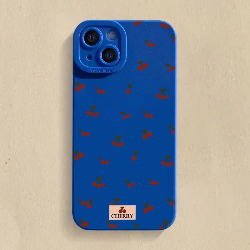 Cute Cherry Pattern Silicone Phone Case For Xiaomi Mi 15 14T 13T 12T Pro 14 13 11 Lite 5G NE Poco F6 F5 X5 M6 X7 Pro Soft Cover