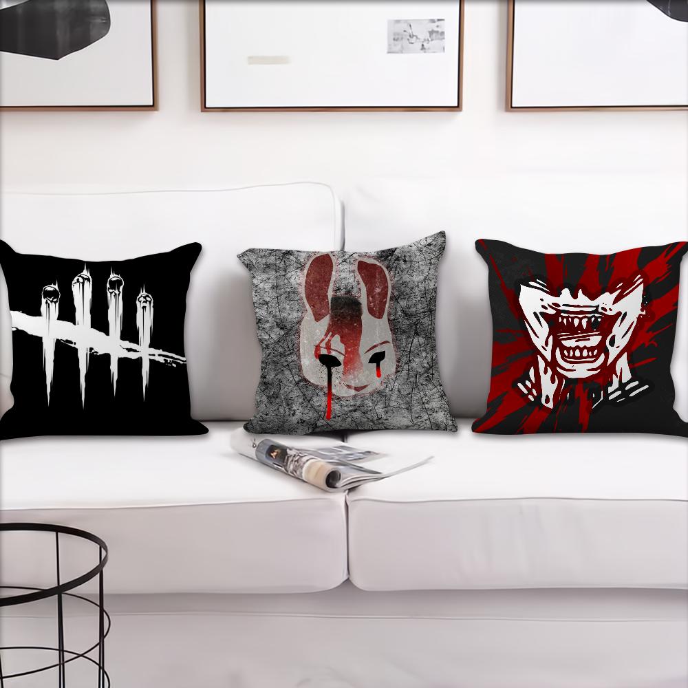 Game D-Dead By D-Daylight Pillow Case Living Room Home Sofa Office Shop Cover Printing Comfort Decoration Nordic Simplicity