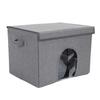 Pet Cooling House Foldable Portable Long Lasting Cat Dog Cooling Ice House for Home Outdoor Travel Gray