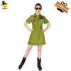 Halloween Adult Big Girl Air Force Pilot Made Costume Women's Carnival Stage Costume Cos Distribution