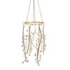 Cattura Sole Ramo di Salice Cristallo Finto Decorazione Esterna a Cascata di Perline Campanellino a Vento per Giardino Portico Patio Cortile Finestra