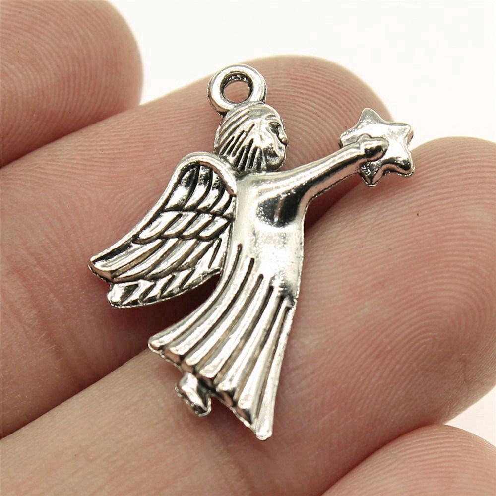 Charms Angel Pendants Kids' Jewelry Materials QC003