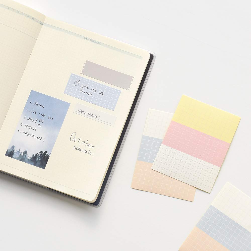 Monolike Message Label Sticker Message Label Sticker A pack of 51 cute and various sticker designs & Ver.1 & Ver.1 -