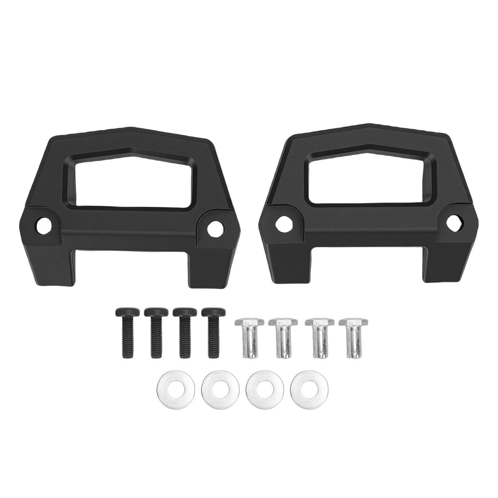 

2pcs Snowmobile Luggage Rack Base Kit Replacement for Can-Am X3 Ski-Doo 860201806 Cargo Luggage Rack Base Mount чорний