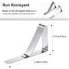 Tablecloth Clips Stainless Steel Picnic Table Clip Heavy Duty Table Cloth Cover Clamps Table Cloth Holders Ideal YY219