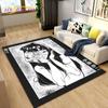 Junji Ito Tomie Kawakami Ghost  Area Rug Large,Carpet Rug for Living Room Bedroom Sofa Doormat Decoration,Kid Non-slip Floor Mat