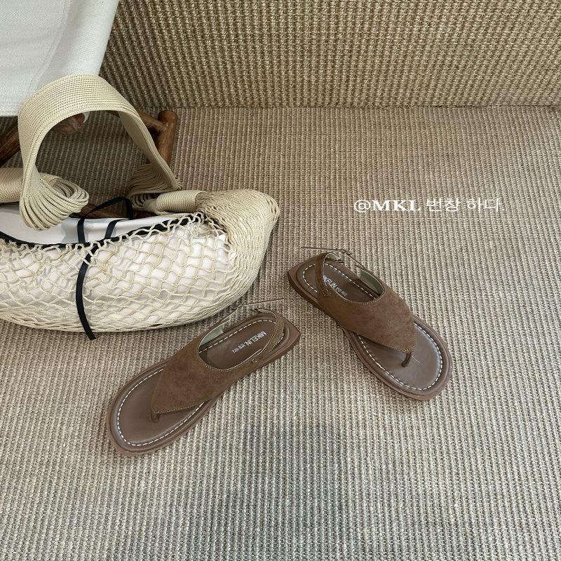 Fashion Beige Heeled Sandals Clear Shoes Slip-on Loafers Summer Women's Flip Flops Platform Soft Black Pearl Outside Elastic Band Girls