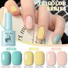 2025 Macaron Gel Nail Polish Set: Girl Pink, Goose Yellow, Mint Green