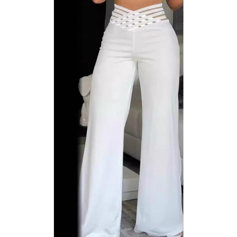 

Женские модные повседневные однотонные брюки и капри с принтом S